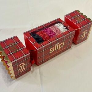 Limited Edition Slip Pure Silk Holiday Cracker —10 Skinny Scrunchies ($79 Value)